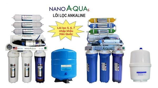 Máy lọc nước NanoAquas 7 nước kiềm tính