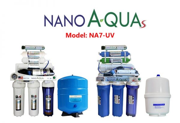 Máy lọc nước NanoAquas 7 lõi có đèn UV