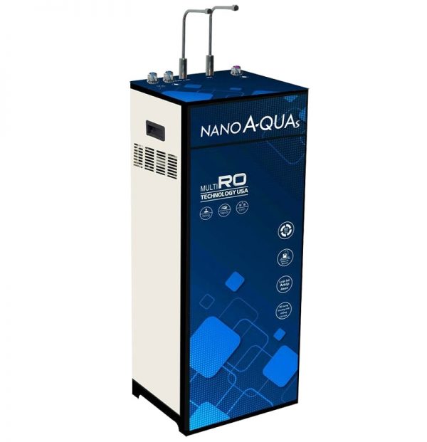 Máy lọc nước 8 lõi, nóng, lạnh, mát Nanoaquas 10 lít/ giờ