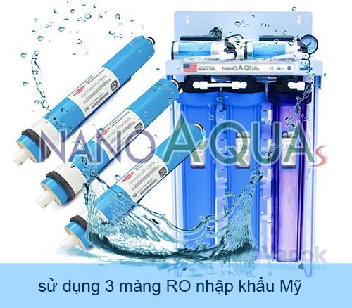Máy lọc nước RO 50 lít thương hiêuNanoaquas