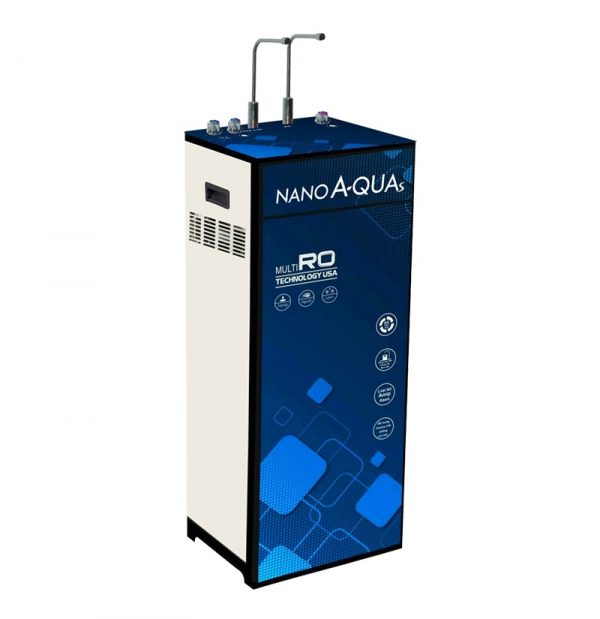 Máy lọc nước 7 lõi nóng lạnh 10 lít/ h NanoAquas NA107NL