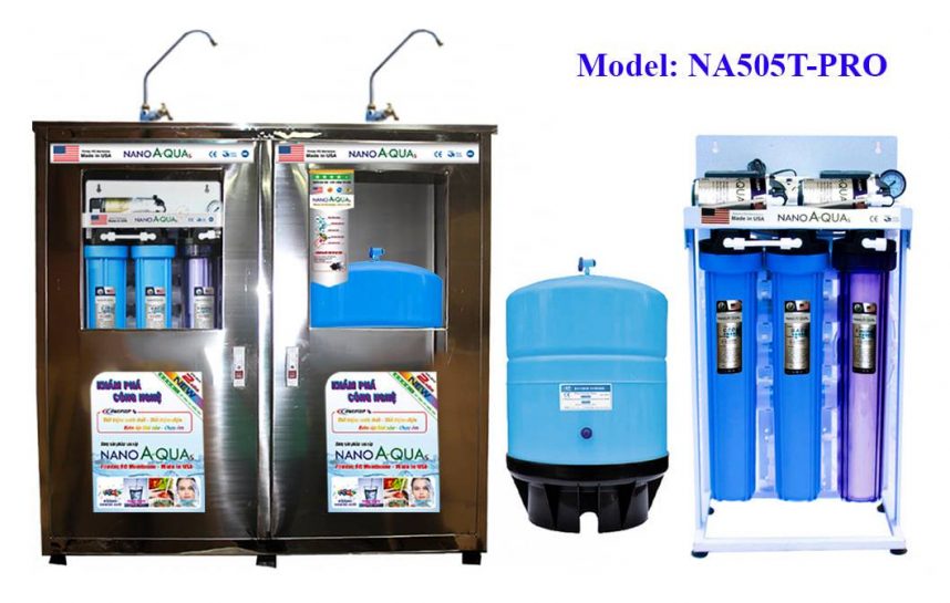 Máy lọc nước bán công nghiệp 50 lít/giờ, mã NA505TPRO