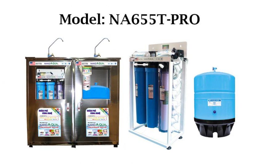 Máy lọc nước bán 65L/h mã NA655TPRO