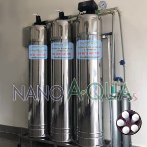 Lọc tổng cho nước sinh hoạt công suất 1m3/giờ cao cấp NanoAquas NIB351VH