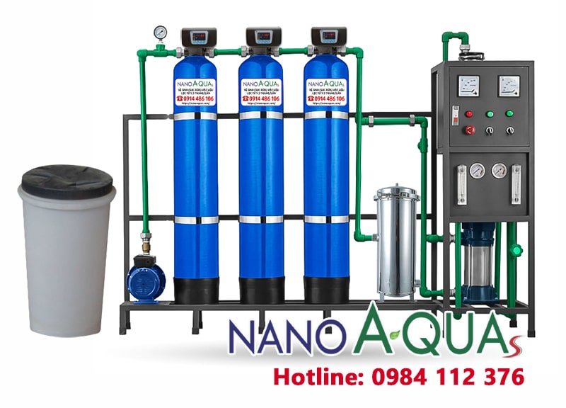 Dây truyền lọc nước RO 300 lít/ giờ NanoAquas, cao cấp
