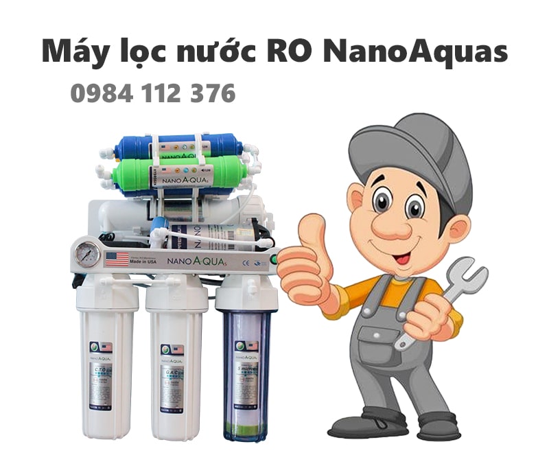 Sửa máy lọc nước RO NanoAquas