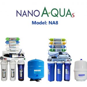 Máy lọc nước NanoAquas 8 lõi lọc không tủ