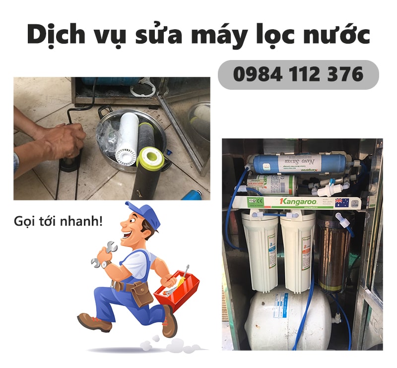 Sửa máy lọc nước gọi tới nhanh