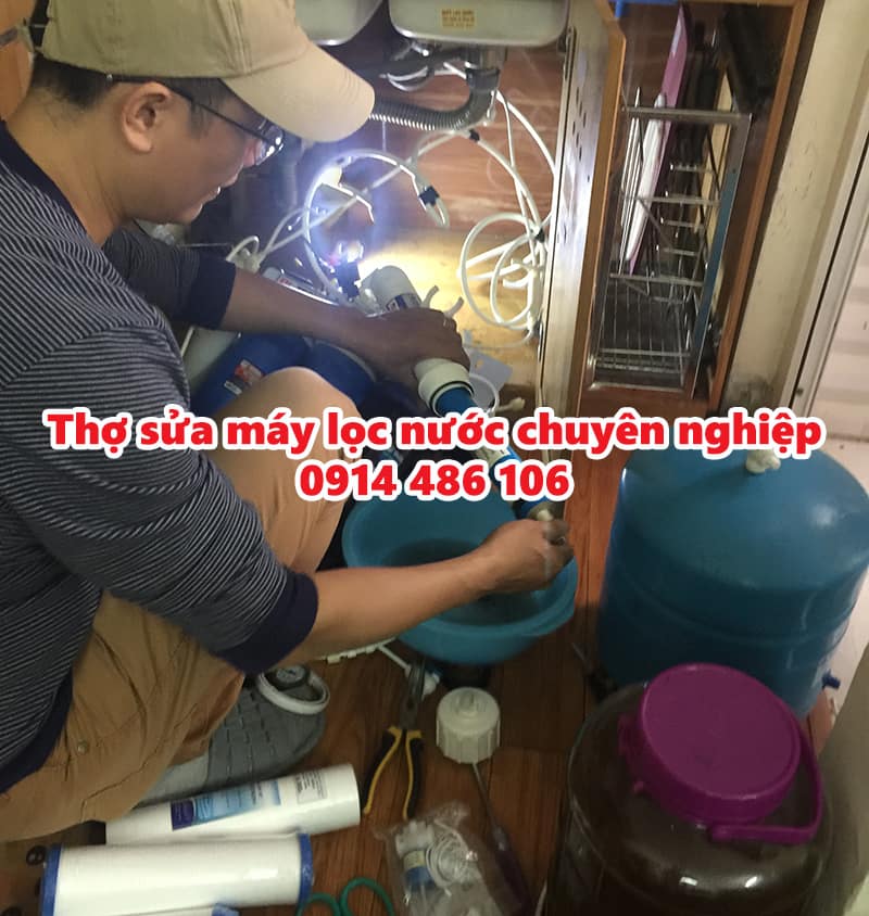 Sửa máy lọc nước ở Hoàng Mai, Chung cư Hateco
