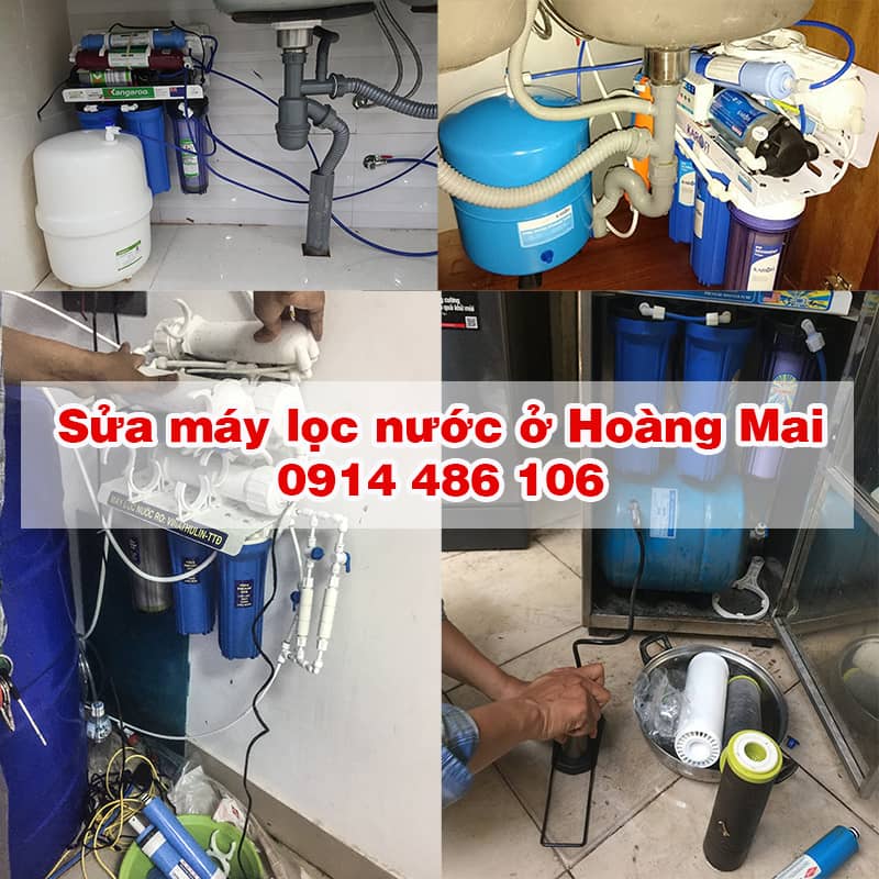 Sửa máy lọc nước ở Hoàng Mai, Chung cư Hateco