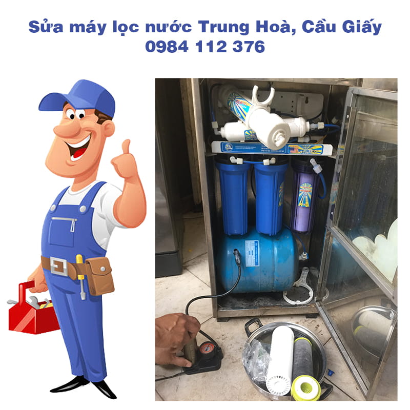 Sửa máy lọc nước Trung Hòa, Nhân Chính, Cầu Giấy