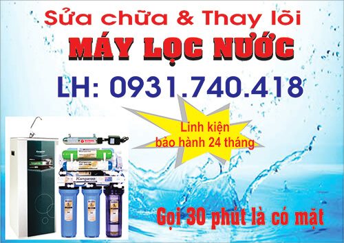 Máy lọc nước không chạy, nguyên nhân và cách sửa chữa 0984 112 376