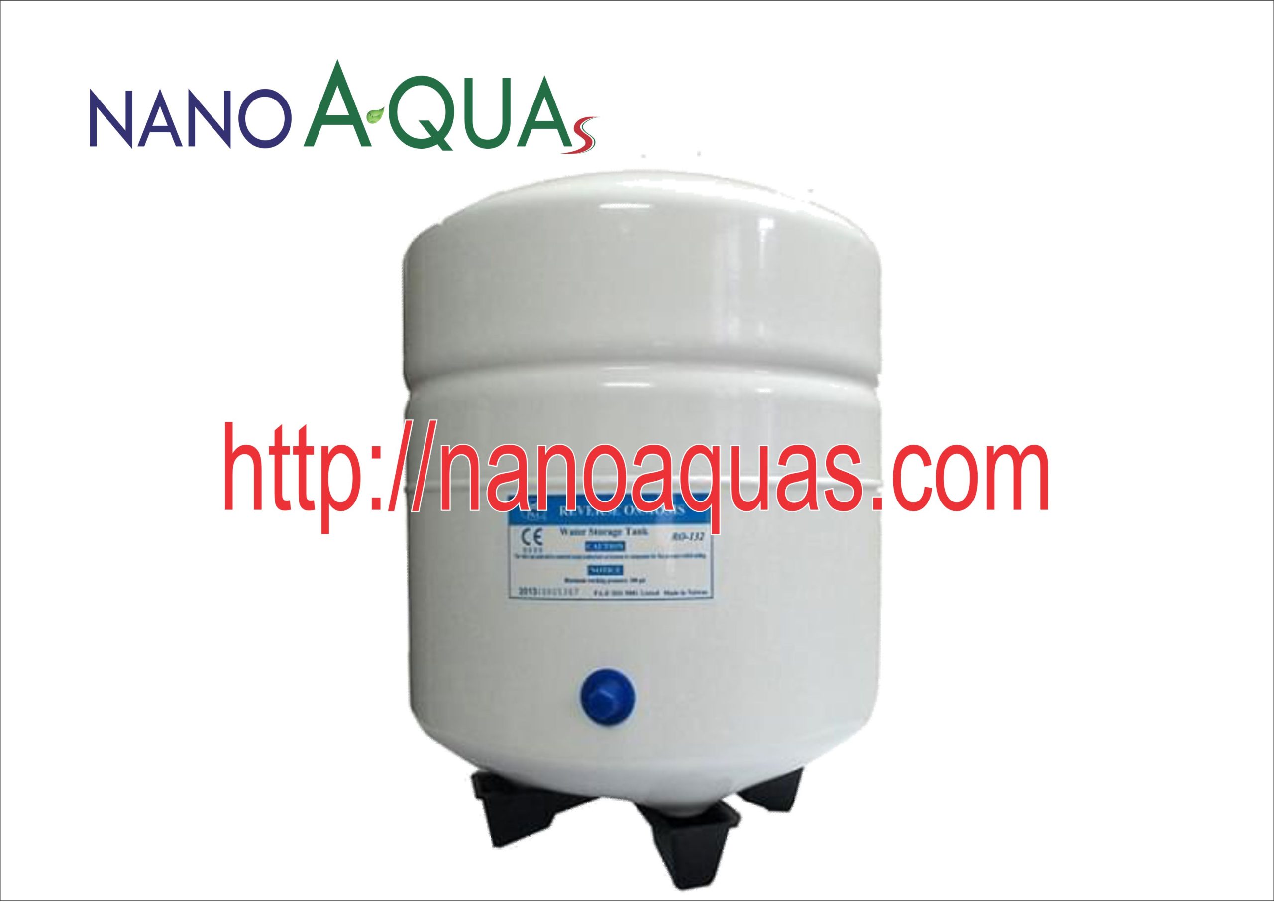 Bình tích áp chứa nước máy lọc nước RO gia đình