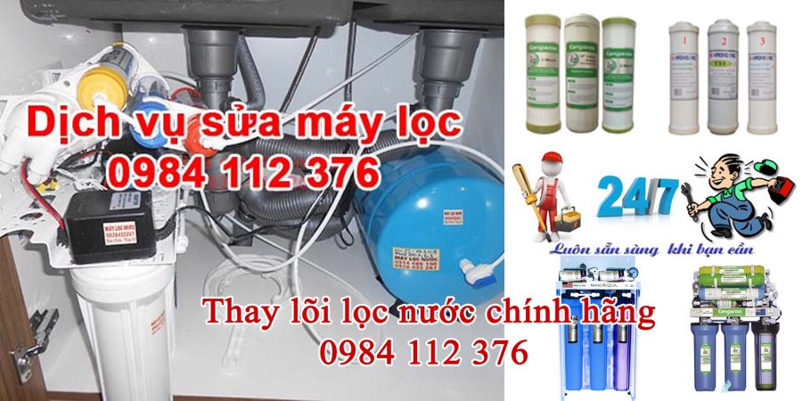 Thay lõi lọc nước tại nhà