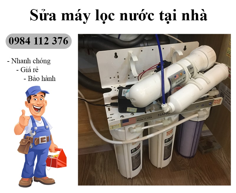 Sửa máy lọc nước Hoàn Kiếm giá rẻ, bảo hành