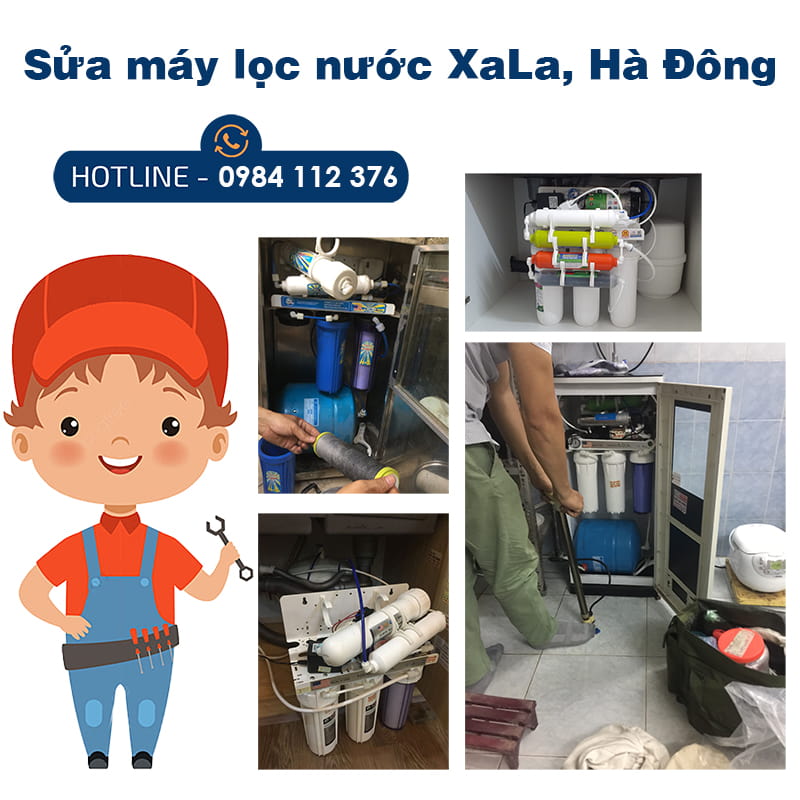 Sửa máy lọc nước Xa La, Hà Đông, chỉ 15 phút có thợ tới sửa