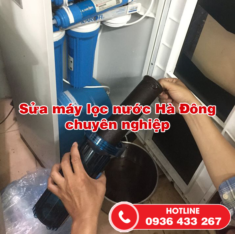 Sửa máy lọc nước Hà Đông chuyên nghiệp