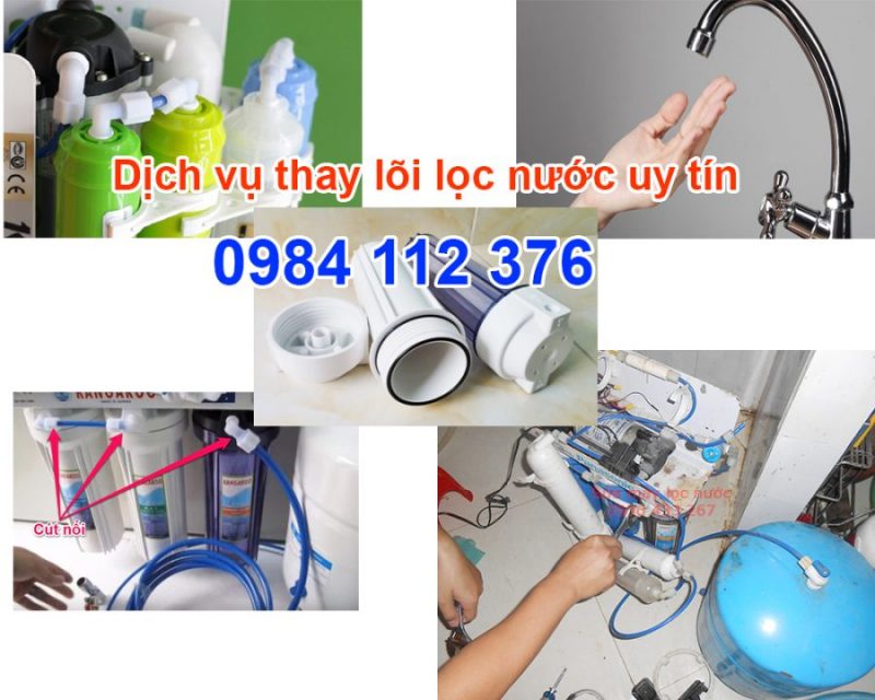 Thay lõi lọc nước uy tín