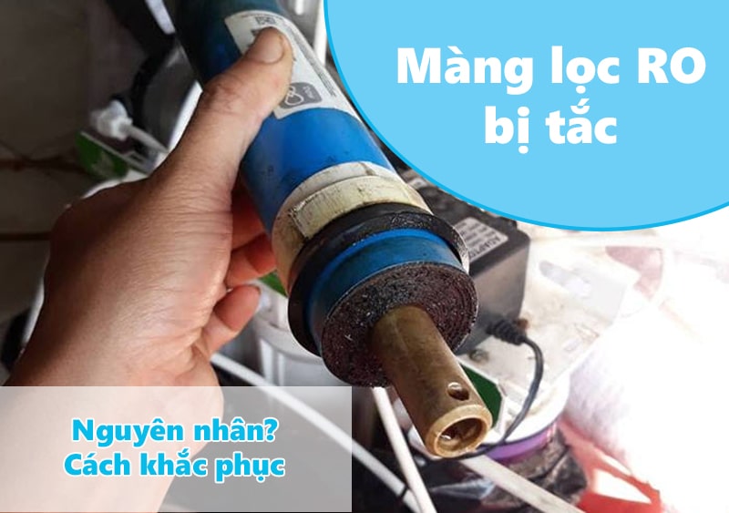 Khắc phục hiện tượng tắc màng lọc RO