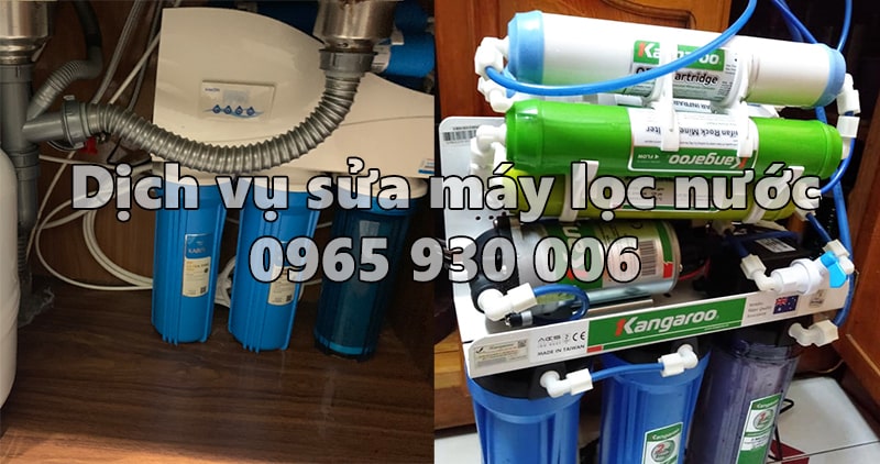 Sửa máy lọc nước Kangaroo và Karofi