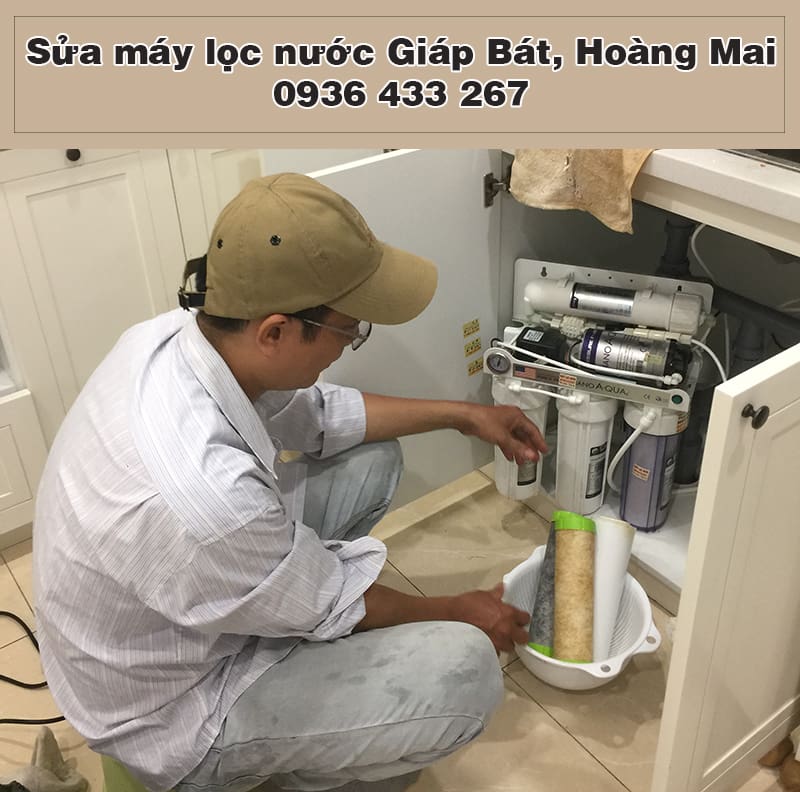 Sửa máy lọc nước Giáp Bát, Hoàng Mai