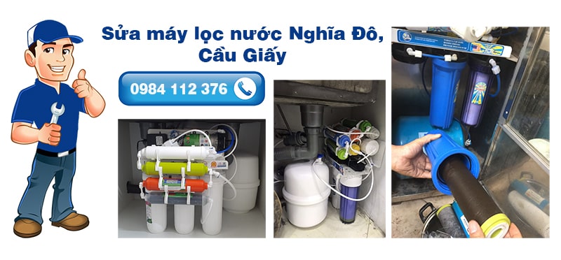 Sửa máy lọc nước Nghĩa Đô, Cầu Giấy