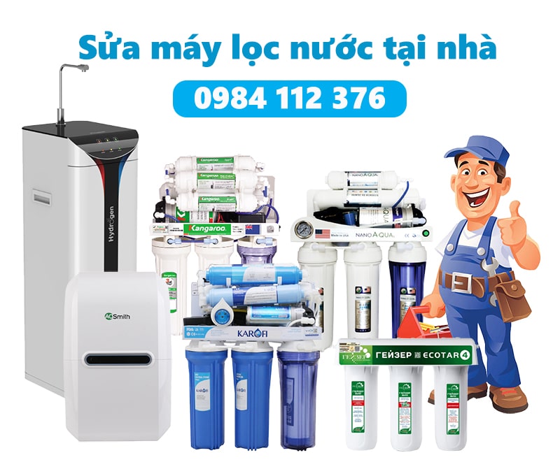 Sửa máy lọc nước tại nhà