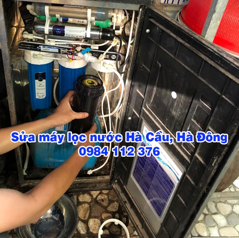Sửa máy lọc nước Hà Cầu, Hà Đông, sửa chuyên nghiệp sau 15 phút có mặt