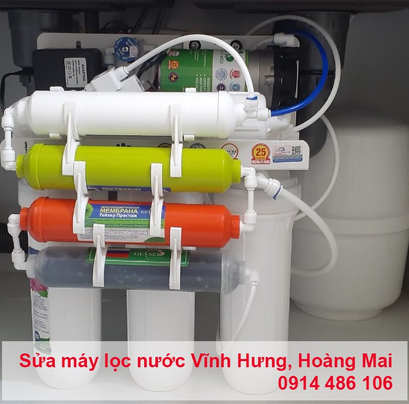 Sửa máy lọc nước Vĩnh Hưng, Hoàng Mai, cam kết thợ giỏi