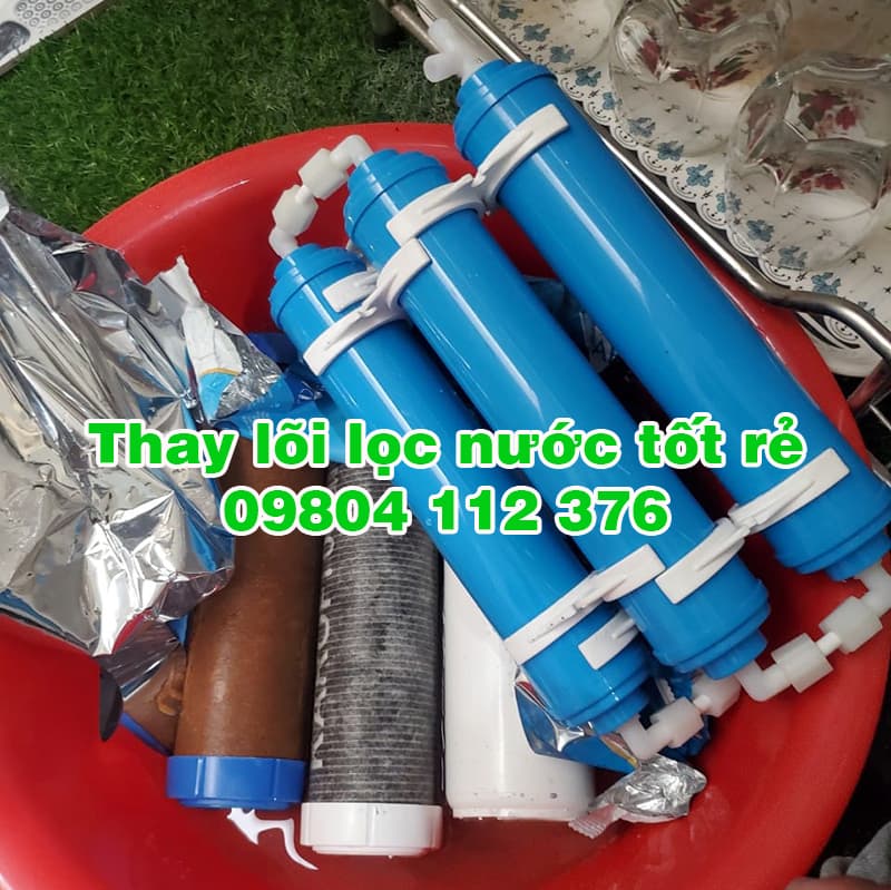 Thay lõi lọc nước tốt rẻ