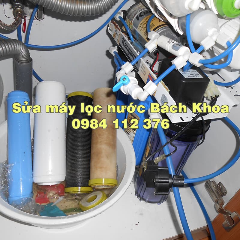 Sửa máy lọc nước Bách Khoa, dịch vụ sửa tại Hai Bà Trưng chuyên nghiệp