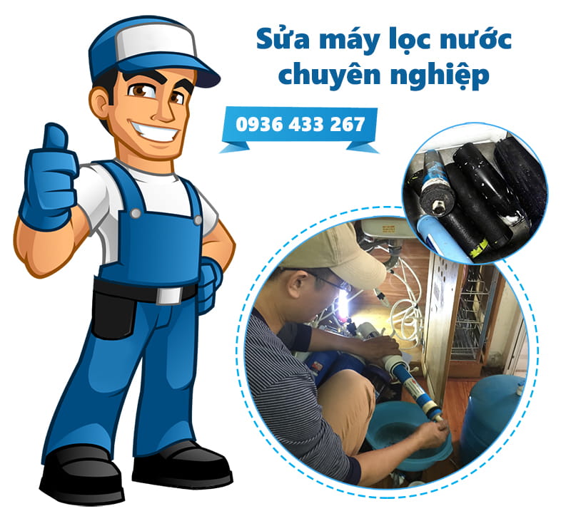 Sửa máy lọc nước ở Ngọc Lâm, Long Biên, gọi là tới ngay, bảo hành 24 tháng