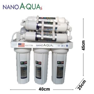  Máy lọc nước Nanoaquas 7 lõi NE7, lắp gầm chậu rửa