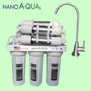 Máy lọc nước Nanoaquas 7 lõi NE7, công nghệ Nano không điện không nước thải