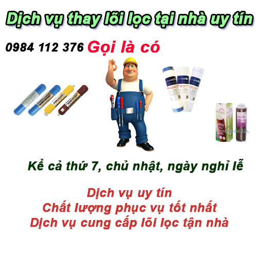 Thay lõi lọc nước ở Nam Từ Liêm, Cầu Diễn dịch vụ gọi nhanh sau 20 phút