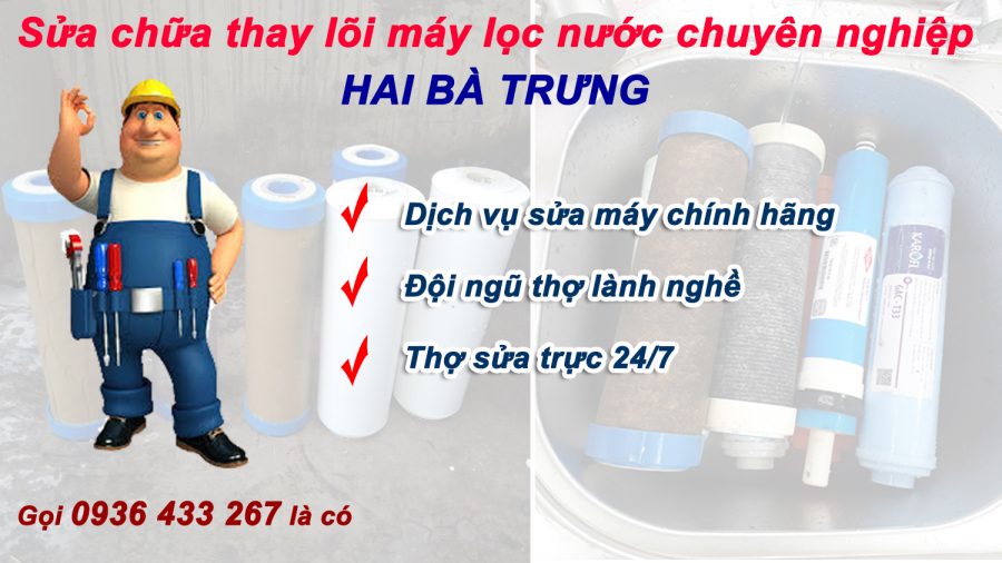 Thay lọc nước RO ở Hai Bà Trưng
