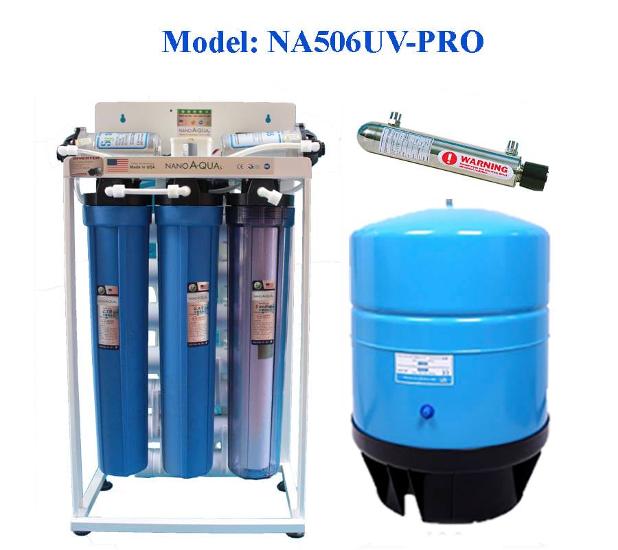 Máy lọc nước RO 50L/h mã NA506UVPRO