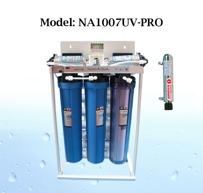 Máy lọc 100 lít/h, model NA1007UVPRO