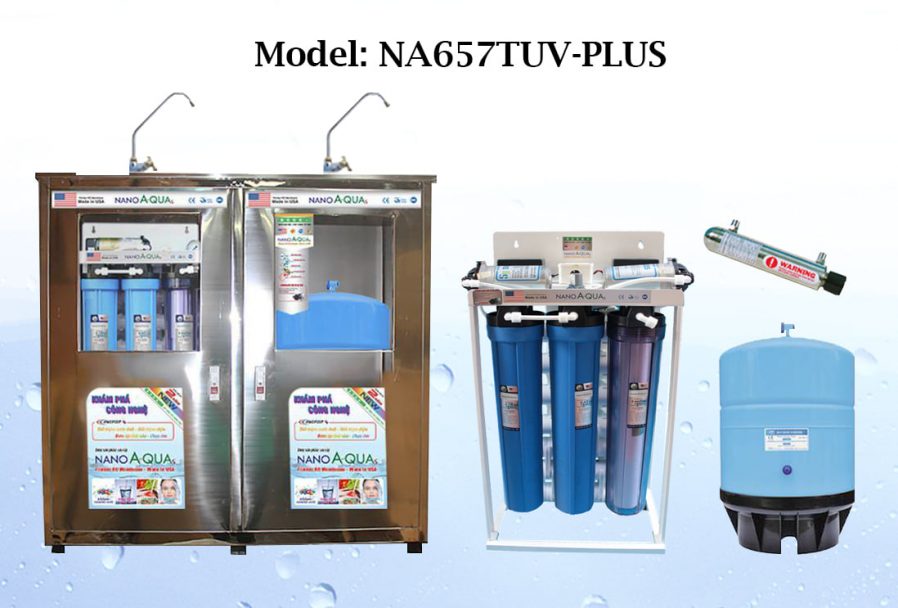 Máy lọc nước RO 65L/h model NA657TUVPLUS