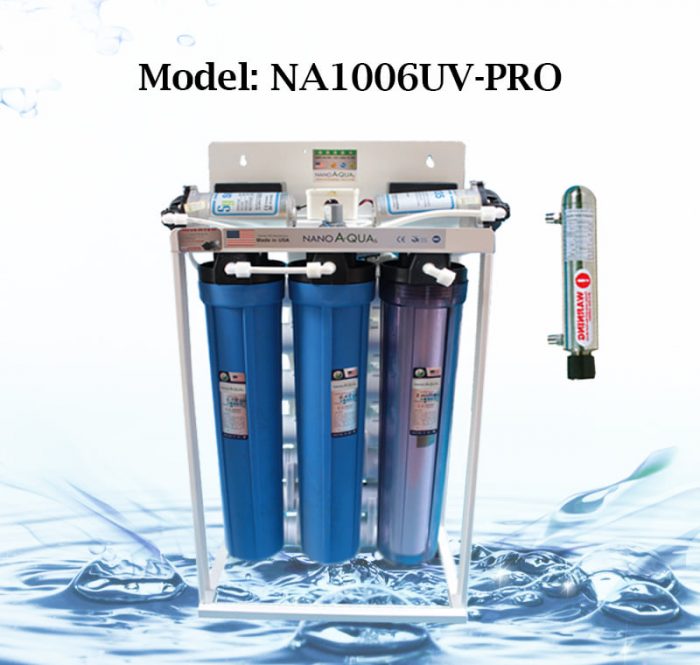Máy lọc 100 lít/h, model NA1006UVPRO