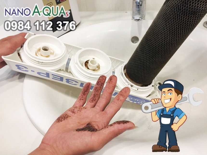 Thay lõi lọc Geyser ở Cầu Giấy chính hãng