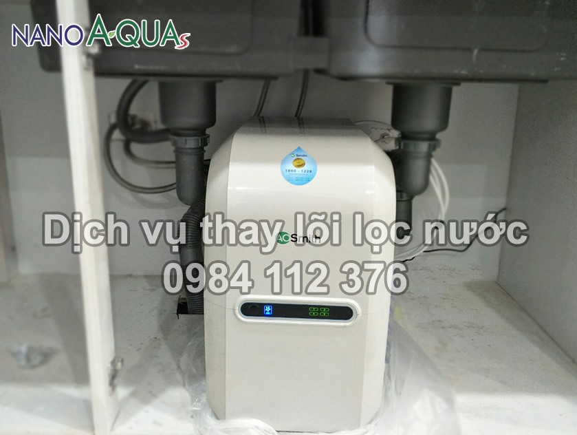 Dịch vụ thay lõi lọc AO Smith ở Hà Đông, cam kết chính hãng giá rẻ