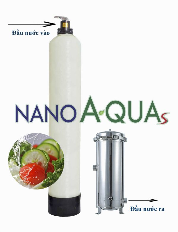 Lọc tổng nước sinh hoạt công suất 2m3/ h NanoAquas NCC152TV