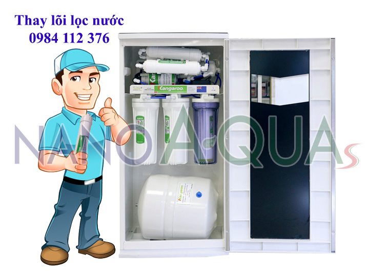 Thay lõi lọc nước Kangaroo tại Times City, Hai Bà Trưng nhanh chóng