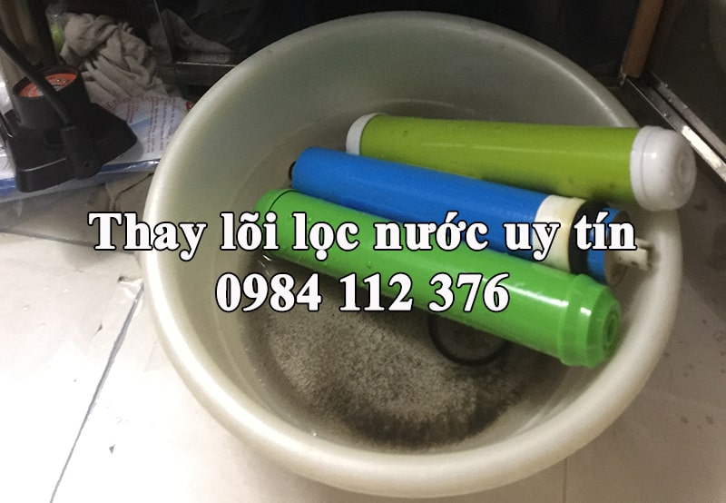 Thay lõi lọc nước uy tín