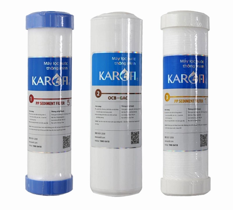 Bộ lõi 1,2,3 Karofi
