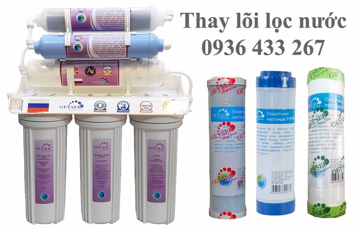 Thay lõi máy Geyser tại Hà Đông, thay lõi chính hãng giá tốt