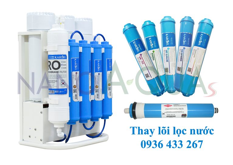 Thay lõi Karofi ở Yên Hòa, trung tâm máy lọc RO Cầu Giấy, gọi tới nhanh