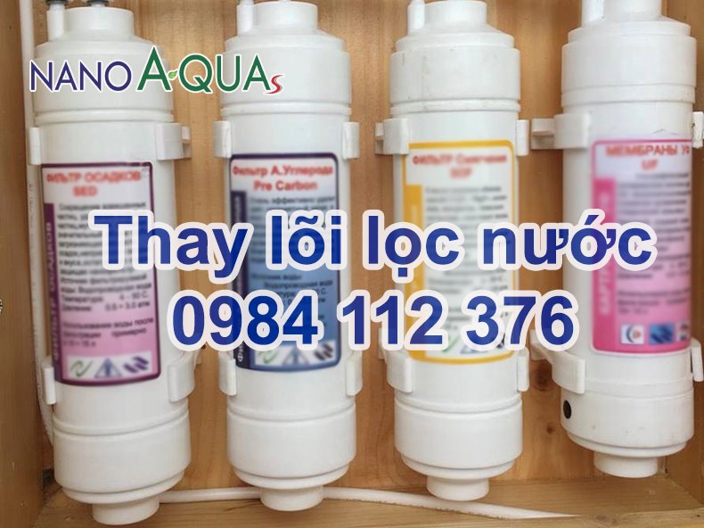 Thay lõi máy lọc nước ở Linh Đàm, Hoàng Mai, có chuyên môn, có hỗ trợ