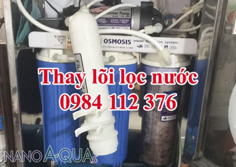 Thay lõi lọc nước ở Tây Mỗ, Nam Từ Liêm vừa nhanh, bảo hành